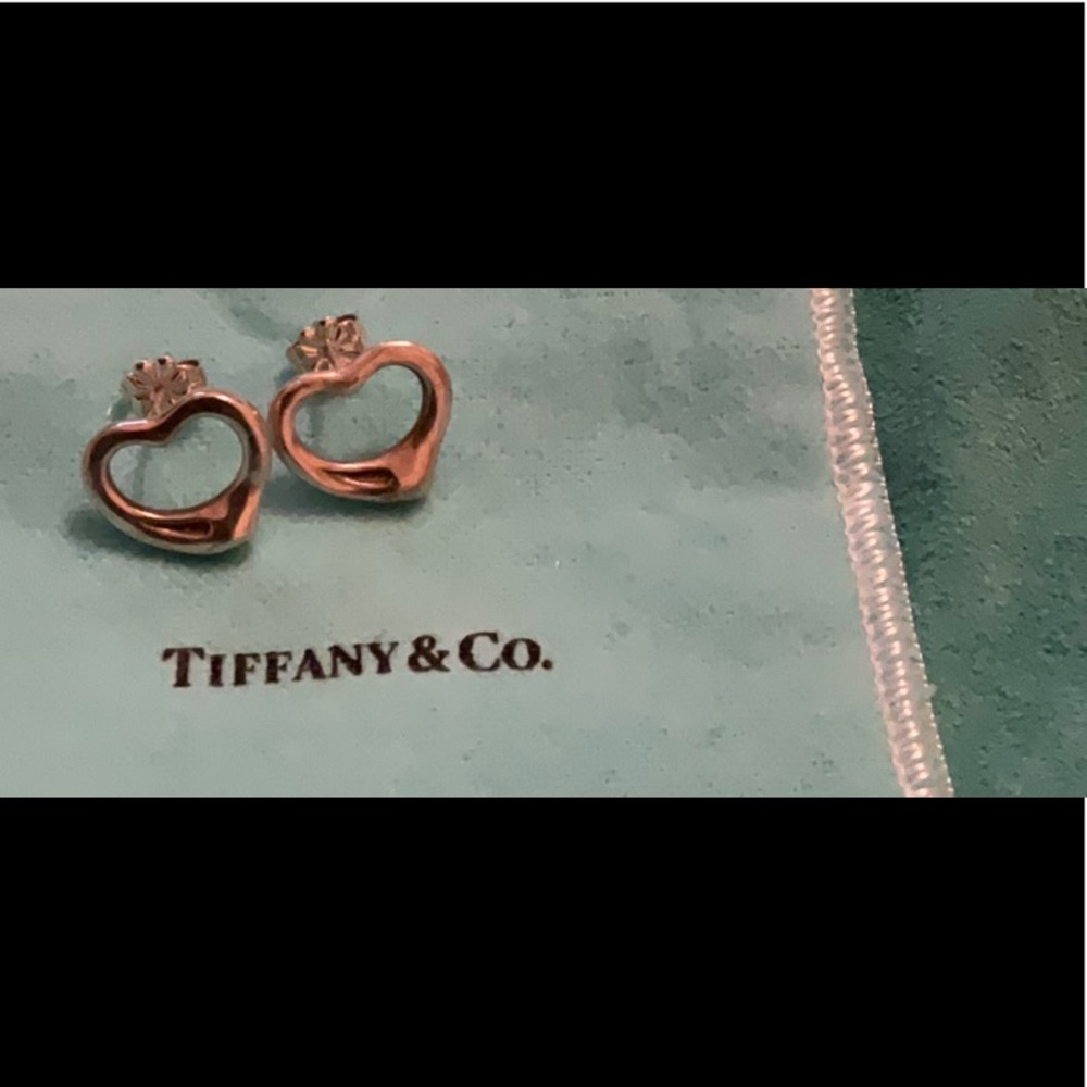 Authentic Tiffany Elsa Peretti earrings